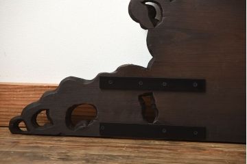 古民具・骨董　彫刻が素晴らしい!古い木製の欄間