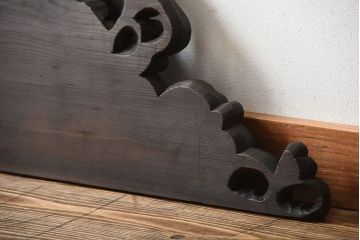 古民具・骨董　彫刻が素晴らしい!古い木製の欄間