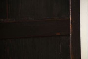 古民具・骨董　古い杉材一枚板使用!アンティーク帯戸4枚セット