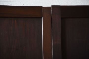 古民具・骨董　古い木製のアンティーク帯戸4枚セット(1)
