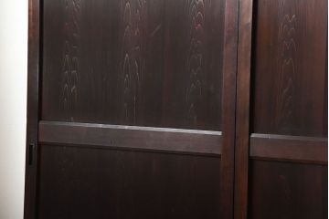 古民具・骨董　古い木製のアンティーク帯戸4枚セット(1)