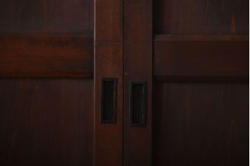 古民具・骨董　古い木製のアンティーク帯戸4枚セット(1)