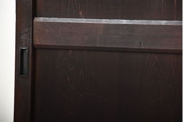 古民具・骨董　古い木製のアンティーク帯戸4枚セット(1)