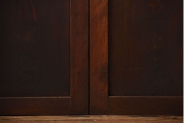 古民具・骨董　古い木製のアンティーク帯戸4枚セット(1)