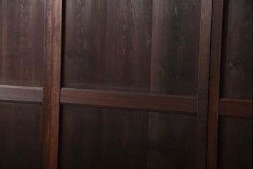 古民具・骨董　古い木製のアンティーク帯戸4枚セット(1)