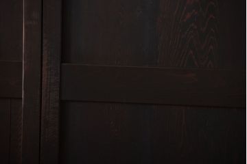 古民具・骨董　古い木製のアンティーク帯戸4枚セット(2)