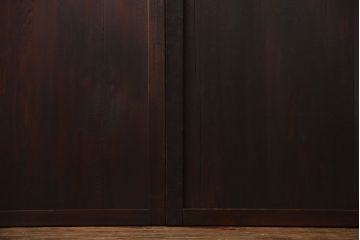 古民具・骨董　古い木製のアンティーク帯戸4枚セット(2)