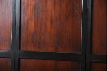 古民具・骨董　和モダンなアンティーク帯戸3枚セット