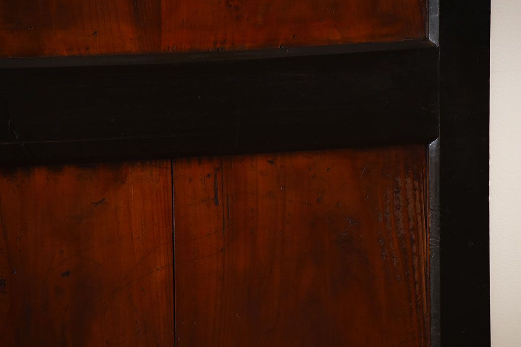 古民具・骨董　和モダンなアンティーク帯戸3枚セット