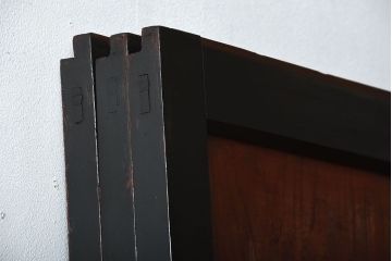 古民具・骨董　和モダンなアンティーク帯戸3枚セット