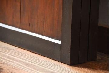 古民具・骨董　和モダンなアンティーク帯戸3枚セット