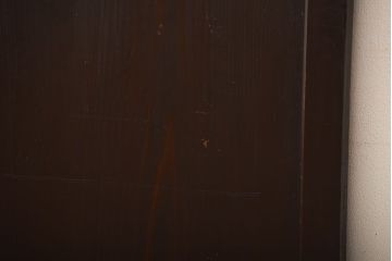 古民具・骨董　古い木製のアンティーク舞良戸(4)