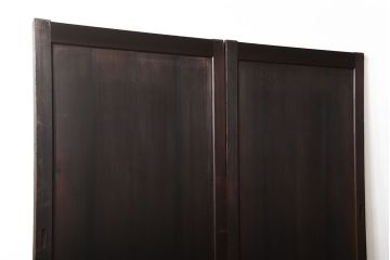 古民具・骨董　上品な柾目が美しい高級アンティーク板戸