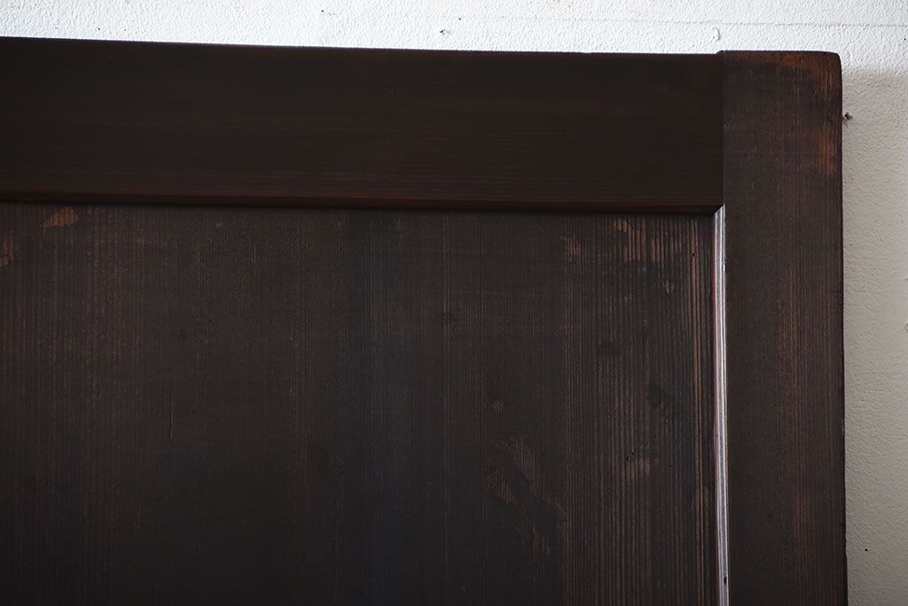 古民具・骨董　上品な柾目が美しい高級アンティーク板戸