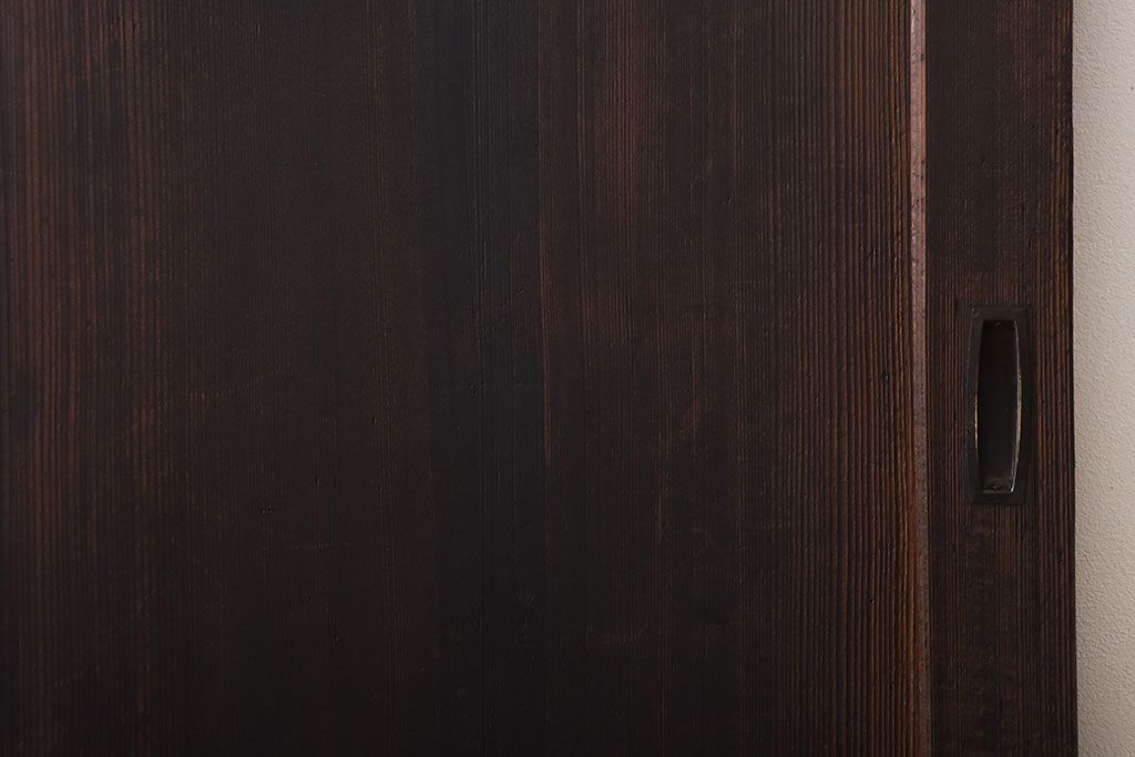 古民具・骨董　上品な柾目が美しい高級アンティーク板戸