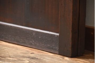 古民具・骨董　上品な柾目が美しい高級アンティーク板戸