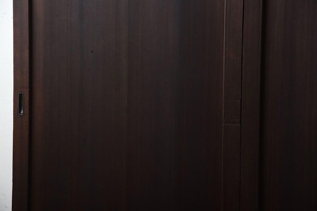 古民具・骨董　上品な柾目が美しい高級アンティーク板戸