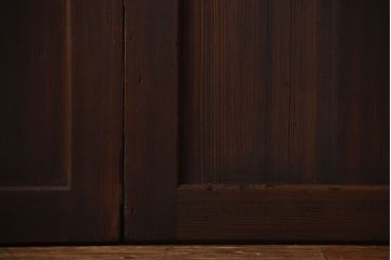 古民具・骨董　上品な柾目が美しい高級アンティーク板戸