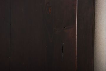 古民具・骨董　重厚な古い木製のアンティーク板戸3枚セット