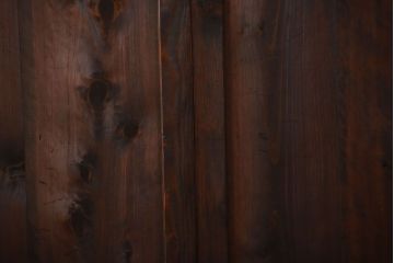 古民具・骨董　重厚な古い木製のアンティーク板戸3枚セット