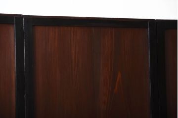 古民具・骨董　取っ手金具が作りの凝った板戸4枚セット(帯戸)