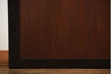 古民具・骨董　取っ手金具が作りの凝った板戸4枚セット(帯戸)