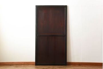古民具・骨董　古い木のアンティーク帯戸(1)