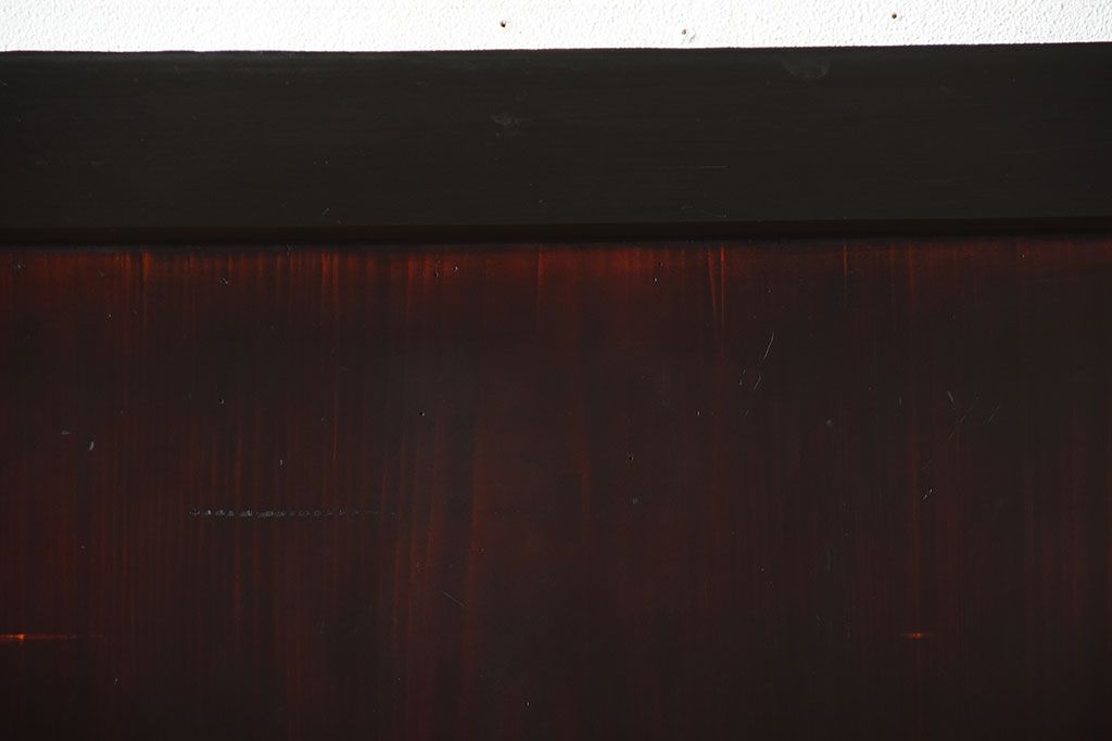 古民具・骨董　古い木のアンティーク帯戸(1)