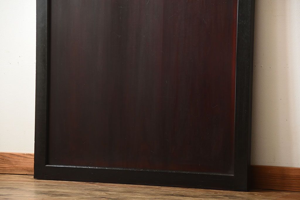 古民具・骨董　古い木のアンティーク帯戸(1)