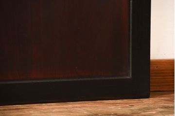 古民具・骨董　古い木のアンティーク帯戸(1)