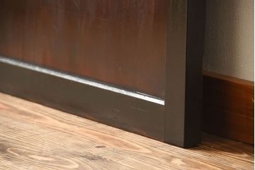 古民具・骨董　古い木のアンティーク帯戸(1)