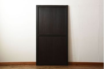 古民具・骨董　古い木のアンティーク帯戸(1)