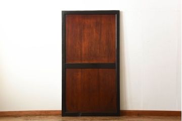 古民具・骨董　古い木のアンティーク帯戸(2)