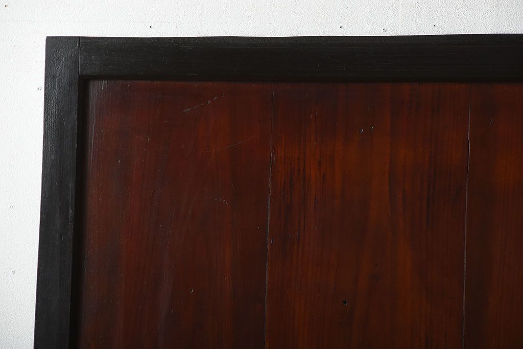 古民具・骨董　古い木のアンティーク帯戸(2)