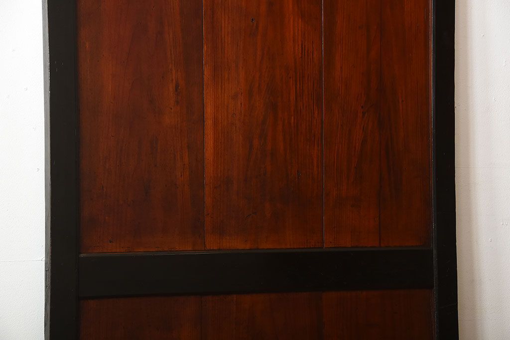 古民具・骨董　古い木のアンティーク帯戸(2)