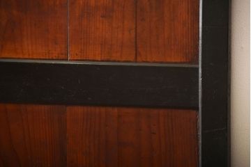 古民具・骨董　古い木のアンティーク帯戸(2)