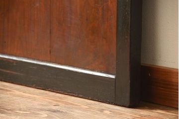古民具・骨董　古い木のアンティーク帯戸(2)