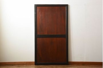 古民具・骨董　古い木のアンティーク帯戸(2)