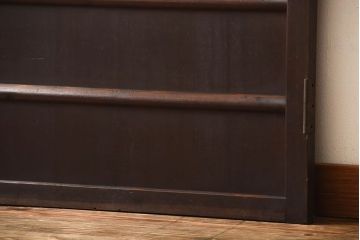 古民具・骨董　古い木製のアンティーク舞良戸ドア