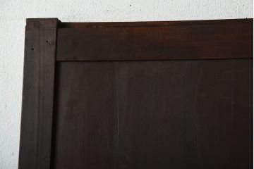 古民具・骨董　古い木製のアンティーク舞良戸ドア