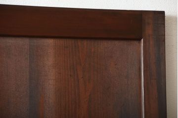 古民具・骨董　古いナチュラルな木味のアンティーク帯戸