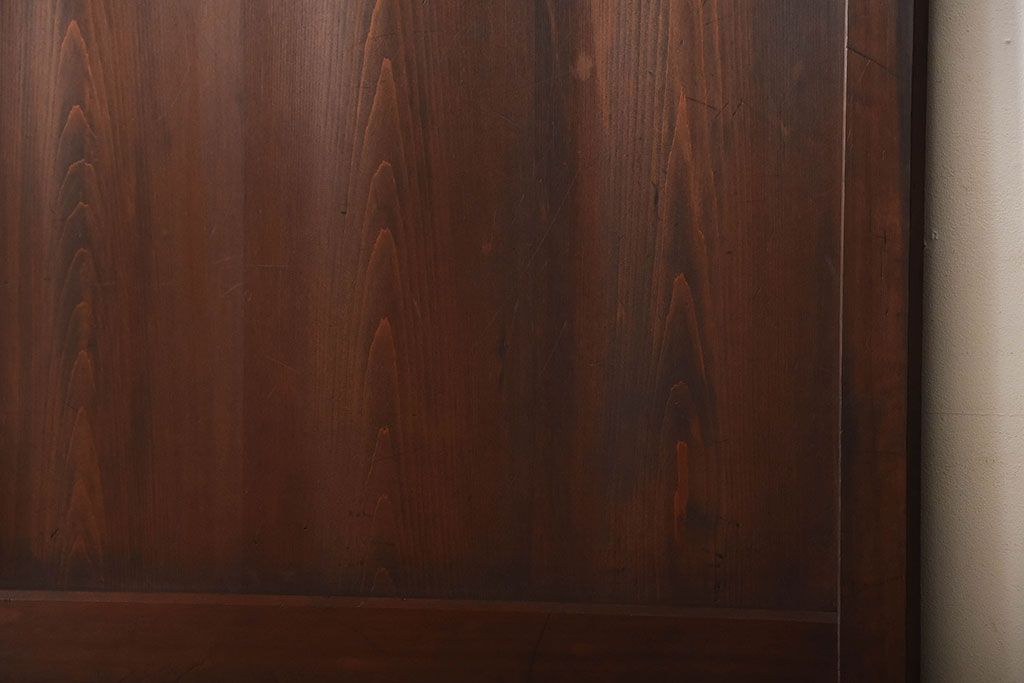 古民具・骨董　古いナチュラルな木味のアンティーク帯戸