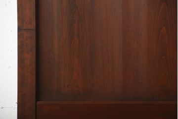 古民具・骨董　古いナチュラルな木味のアンティーク帯戸