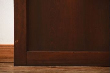 古民具・骨董　古いナチュラルな木味のアンティーク帯戸