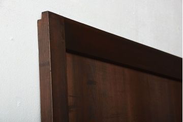 古民具・骨董　古いナチュラルな木味のアンティーク帯戸