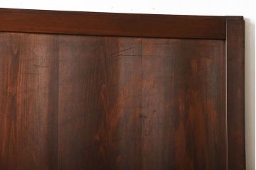 古民具・骨董　古いナチュラルな木味のアンティーク帯戸