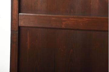 古民具・骨董　古いナチュラルな木味のアンティーク帯戸