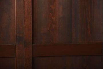古民具・骨董　古いナチュラルな木味のアンティーク帯戸2枚セット