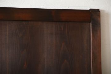 古民具・骨董　古いナチュラルな木味のアンティーク帯戸2枚セット