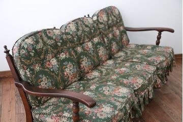 中古　飛騨産業　穂高　WINDSOR　シックでエレガントな3人掛けソファ